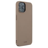 Holdit Slim Case iPhone 12 (Pro) - Mocha Brown