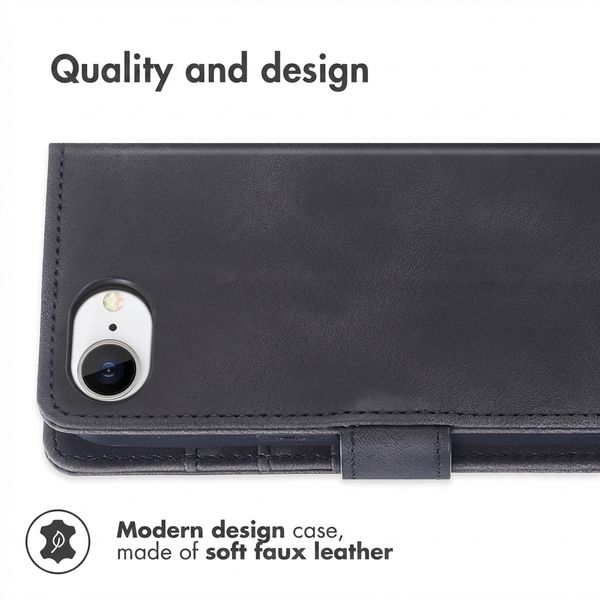 imoshion Bookcase with Strap Apple iPhone 17e / 16e - Black