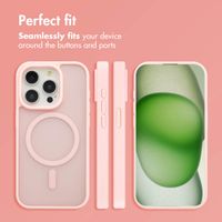 imoshion Colour Guard Back Cover with MagSafe Apple iPhone 15 Pro - Light Pink