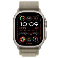 Apple Alpine Loop Band Apple Watch Series 1 - 11 / SE / Ultra (44/45/46/49 mm) - Maat S - Olive