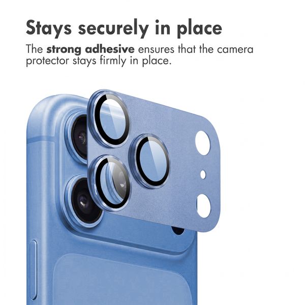 imoshion Camera Protector Glass 2-pack Apple iPhone 18 Pro / 17 Pro - Light Blue