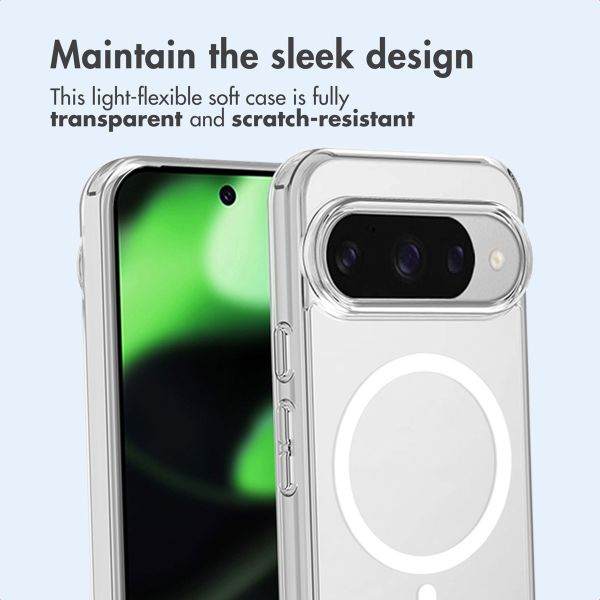 imoshion Protective Back Cover with MagSafe Google Pixel 10 / 10 Pro - Transparent