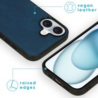 imoshion Uitneembare 2-in-1 Luxe Bookcase Apple iPhone 16 - Blauw