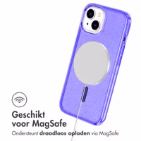 imoshion Sparkle Backcover met MagSafe Apple iPhone 14 - Glitter Paars