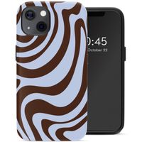 Selencia Vivid Backcover Apple iPhone 13 / 13 Pro - Dream Swirl Chocolate