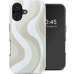 Selencia Vivid Case with MagSafe Apple iPhone 17 - Desert Waves Beige