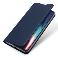 Dux Ducis Slim Softcase Bookcase Motorola Moto G 5G Plus - Donkerblauw