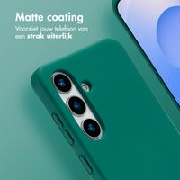 imoshion Color Backcover met afneembaar koord MagSafe Samsung Galaxy S24 / S25 - Donkergroen