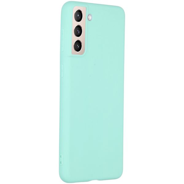 imoshion Color Backcover Samsung Galaxy S21 Plus - Mintgroen