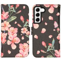 imoshion Design Softcase Bookcase Samsung Galaxy S22 - Blossom Black