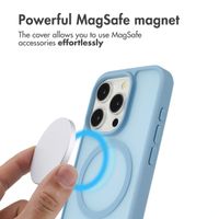 imoshion Colour Guard Back Cover with MagSafe Apple iPhone 15 Pro - Light blue