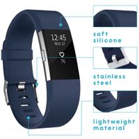 imoshion Siliconen bandje Fitbit Charge 2 - Donkerblauw