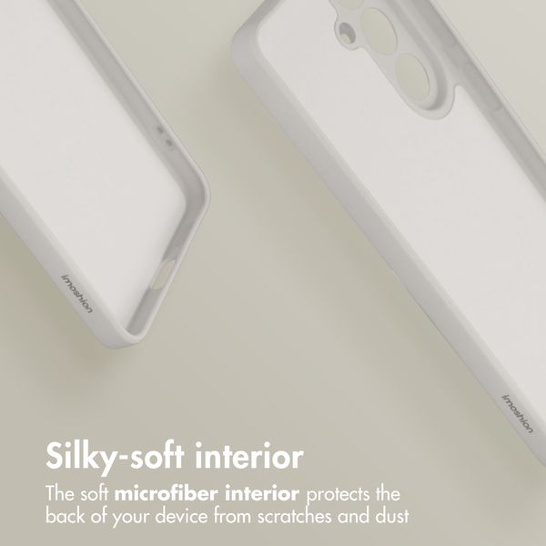 imoshion Colour Back Cover with MagSafe Samsung Galaxy S26 - Beige