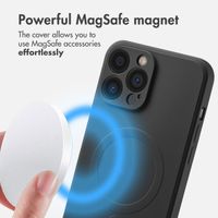 imoshion Colour Back Cover with MagSafe Apple iPhone 13 Pro Max - Black