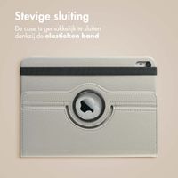 imoshion 360° draaibare Bookcase Apple iPad 11 (2025) 11 inch A16 / iPad 10 (2022) 10.9 inch - Grijs