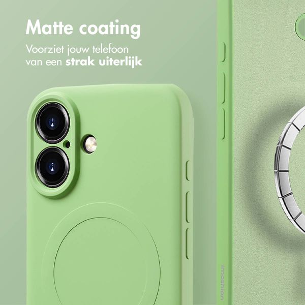 imoshion Color Backcover met MagSafe Apple iPhone 16 - Groen