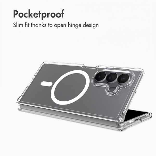 Accezz Xtreme Impact Back Cover with MagSafe Samsung Galaxy Z Fold 8 Ultra - Transparent