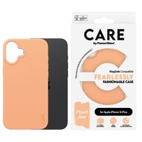 CARE by PanzerGlass Fashion Backcover MagSafe Apple iPhone 16 Plus - Peachy