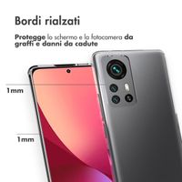 Accezz Clear Backcover Xiaomi 12 Pro - Transparant
