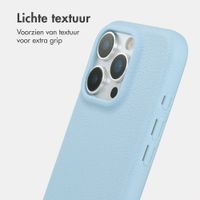 imoshion Texture Backcover iPhone 12 / 12 Pro - Lichtblauw