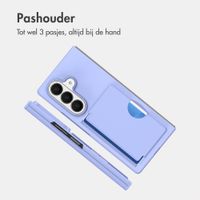 imoshion Backcover met pashouder Samsung Galaxy Z Fold 8 Ultra - Lila