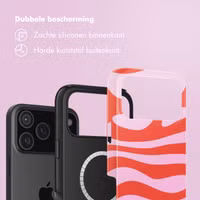 Selencia Vivid Backcover met MagSafe Apple iPhone 17 Pro - Dream Swirl Pink