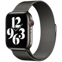 Apple Milanese Loop Band Apple Watch Series 1 t/m 11 / SE / Ultra (44/45/46/49 mm) - Anthracite