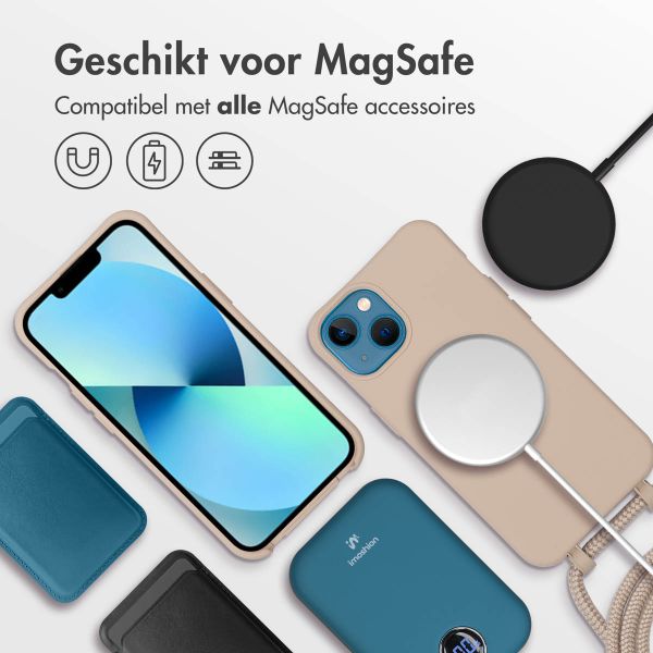 imoshion Color Backcover met afneembaar koord MagSafe iPhone 13 - Nude