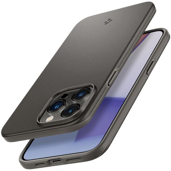 Spigen Thin Fit Backcover iPhone 14 Pro - Grijs