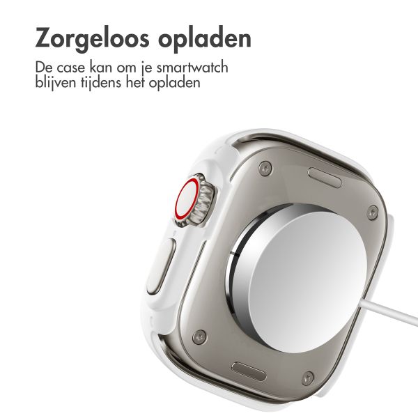 imoshion Full Cover Hardcase Apple Watch Ultra / Ultra 2 / Ultra 3 - 49 mm - Wit