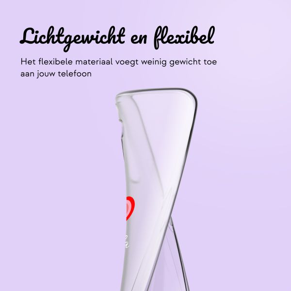 Hoesje met eigen foto en/of tekst Samsung Galaxy A54 (5G) - Hartje