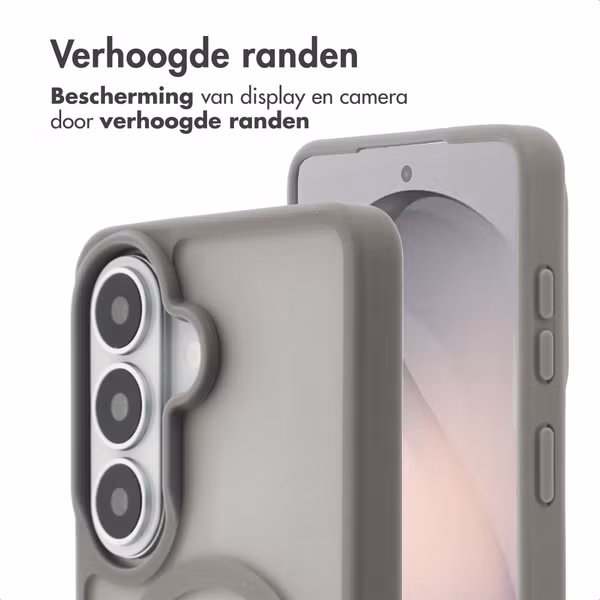 imoshion Color Guard Backcover met MagSafe Samsung Galaxy S26 - Grijs