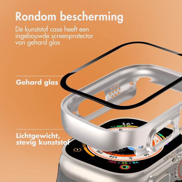 imoshion Full Cover Hardcase Apple Watch Ultra / Ultra 2 / Ultra 3 - 49 mm - Titanium