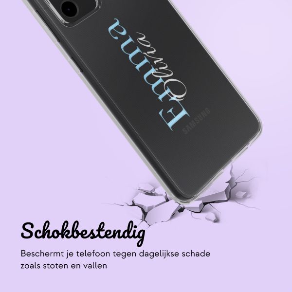 Hoesje met eigen foto en/of tekst Samsung Galaxy A52(s) (5G/4G) - Naam