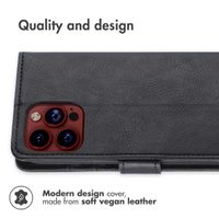 imoshion Luxury Bookcase Apple iPhone 15 Pro - Black