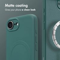 imoshion Colour Back Cover with MagSafe Apple iPhone 17e / 16e - Dark Green