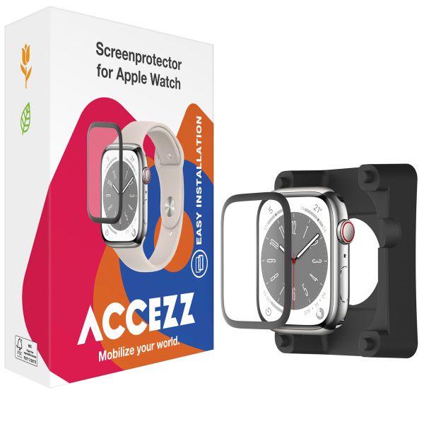 Accezz Screenprotector met applicator Apple Watch Series 10 - 46 mm