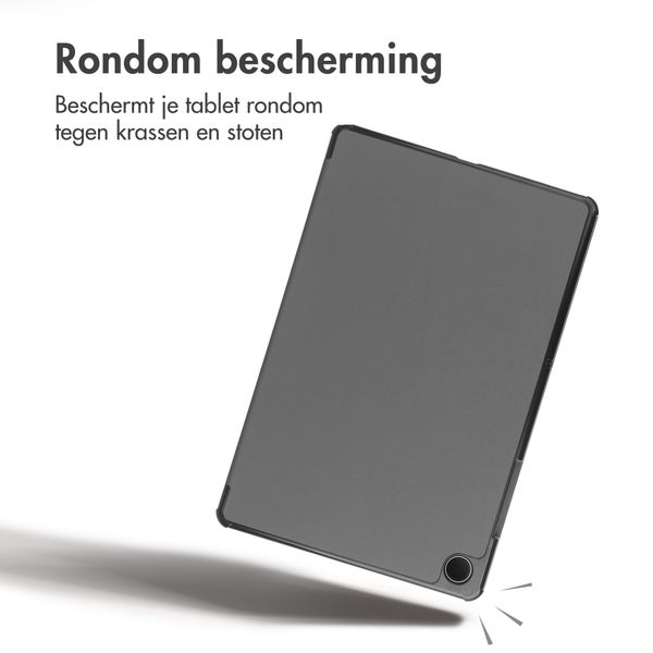 imoshion Trifold Bookcase Samsung Galaxy Tab A11 Plus - Grijs