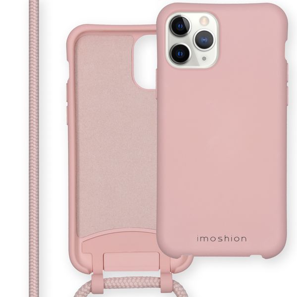 imoshion Color Backcover met afneembaar koord iPhone 11 Pro - Roze