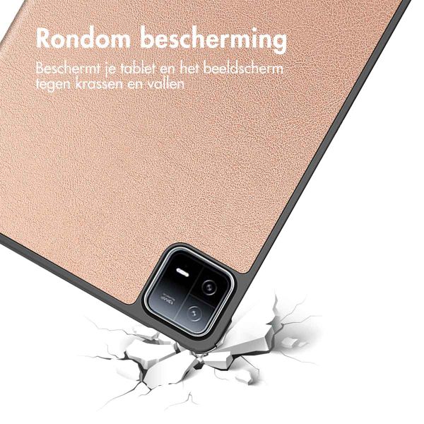 imoshion Trifold Bookcase Xiaomi Pad 6 / 6 Pro - Rosé Goud