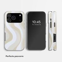 Selencia Vivid Backcover Apple iPhone 18 Pro - Desert Waves Beige