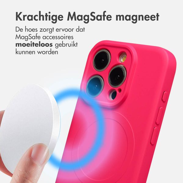 imoshion Color Backcover met MagSafe Apple iPhone 15 Pro - Neon Pink