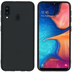 imoshion Color Backcover Samsung Galaxy A20e - Zwart