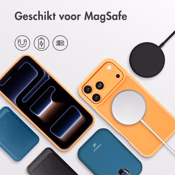 imoshion Color Guard Backcover met MagSafe Apple iPhone 17 Pro - Oranje