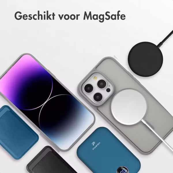 imoshion Color Guard Backcover met MagSafe Apple iPhone 14 Pro - Grijs