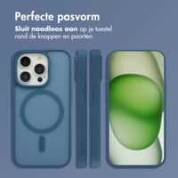 imoshion Color Guard Backcover met MagSafe iPhone 15 Pro - Donkerblauw