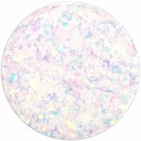 PopSockets Luxe PopGrip - Afneembaar - Iridescent Confetti White