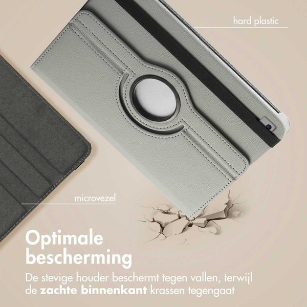 imoshion 360° draaibare Bookcase Apple iPad 6 (2018) 9.7 inch / iPad 5 (2017) 9.7 inch - Grijs