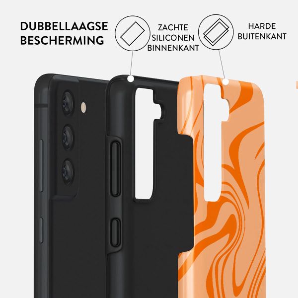 Burga Tough Backcover Samsung Galaxy S21 FE - High Vibrations