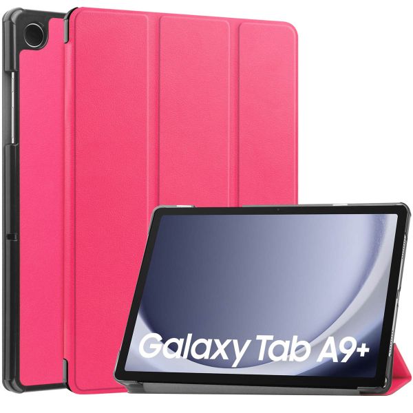 imoshion Trifold Bookcase Samsung Galaxy Tab A9 Plus - Dusty Rose